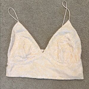 Free People Cream Camisole